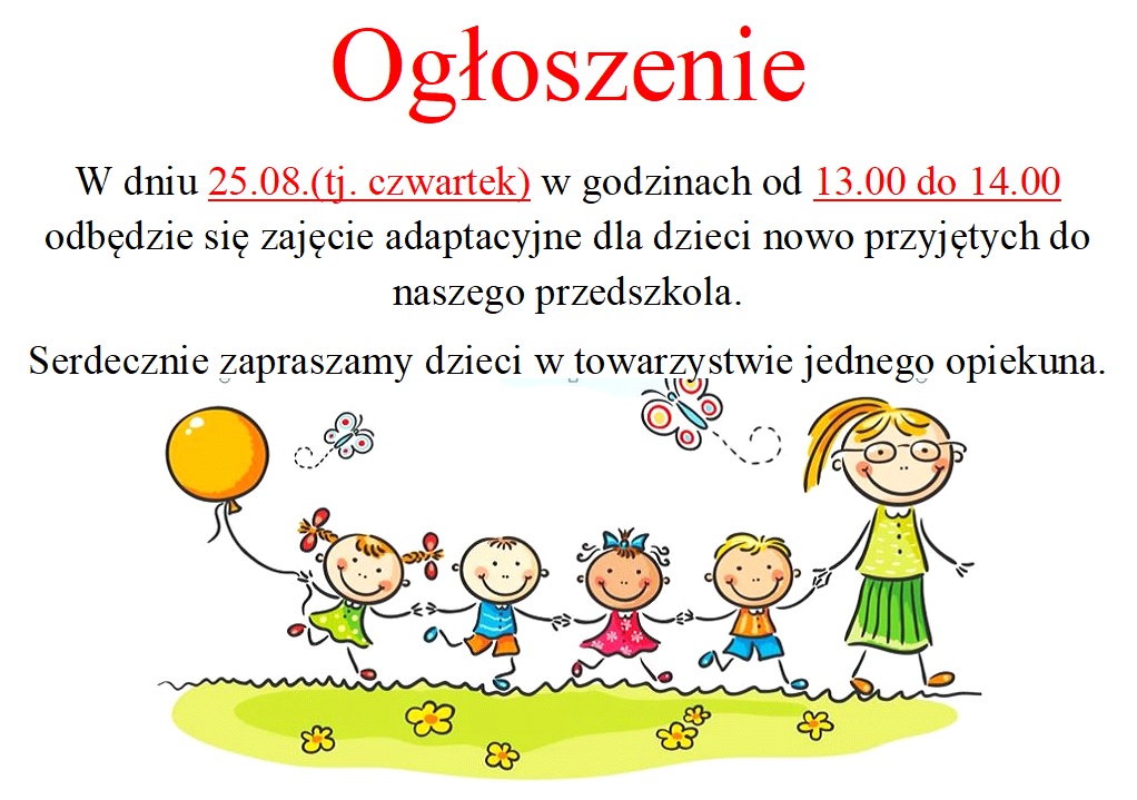 ogloszenie adaptacja